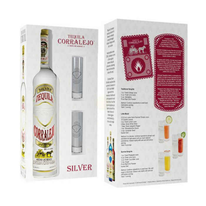 Corralejo - Tequila Blanco Gift-Set