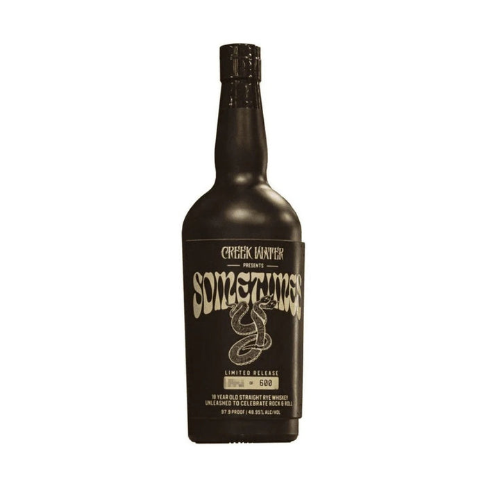 Creek Water - 18 Year Old Sometimes Y Straight Rye Whiskey