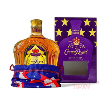 Crown Royal - Limited Edition Fine De Luxe Canadian Blended Whisky with Camo Bag