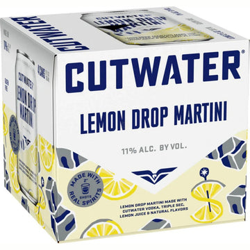 Cutwater - Lemon Drop Martini Ready to Drink Cocktail (4 Pack)
