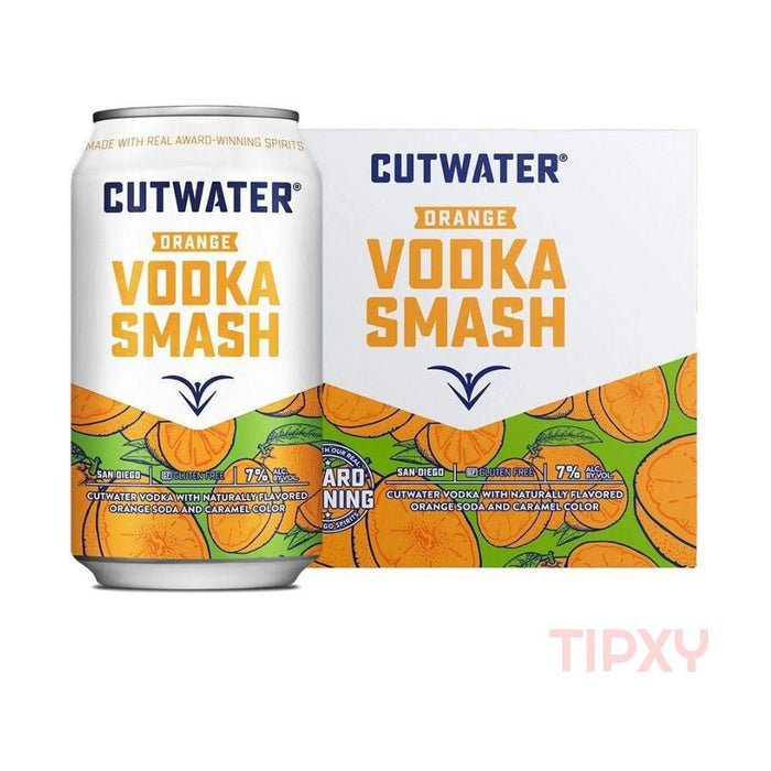 Cutwater - Orange Vodka Smash Ready to Serve Cocktail (4 Pack)
