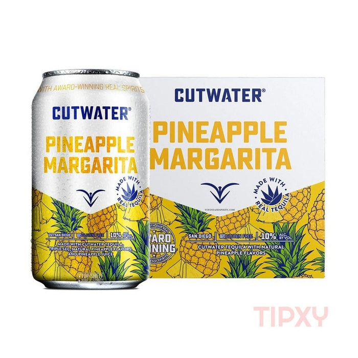 Cutwater - Pineapple Margarita Ready to Serve Cocktail (4 Pack)
