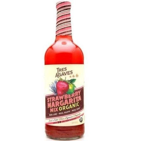 Tres Agaves - Strawberry Margarita Mix - TIPXY