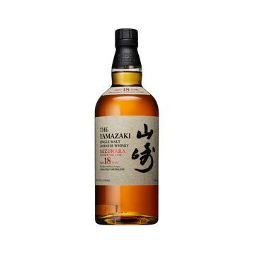 The Yamazaki - 18 Year Mizunara Oak Cask Single Malt Japanese Whisky - TIPXY