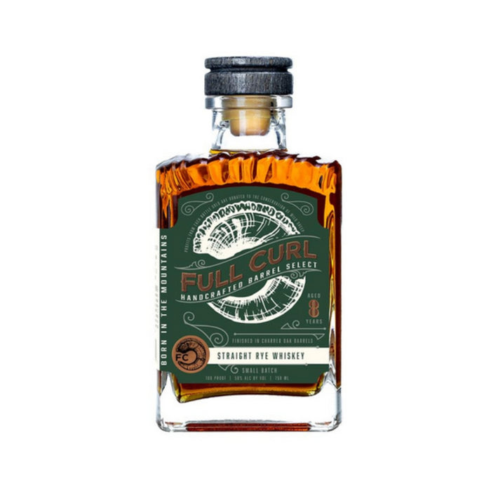 Full Curl - 8 Year Old Small Batch Straight Rye Whiskey - TIPXY