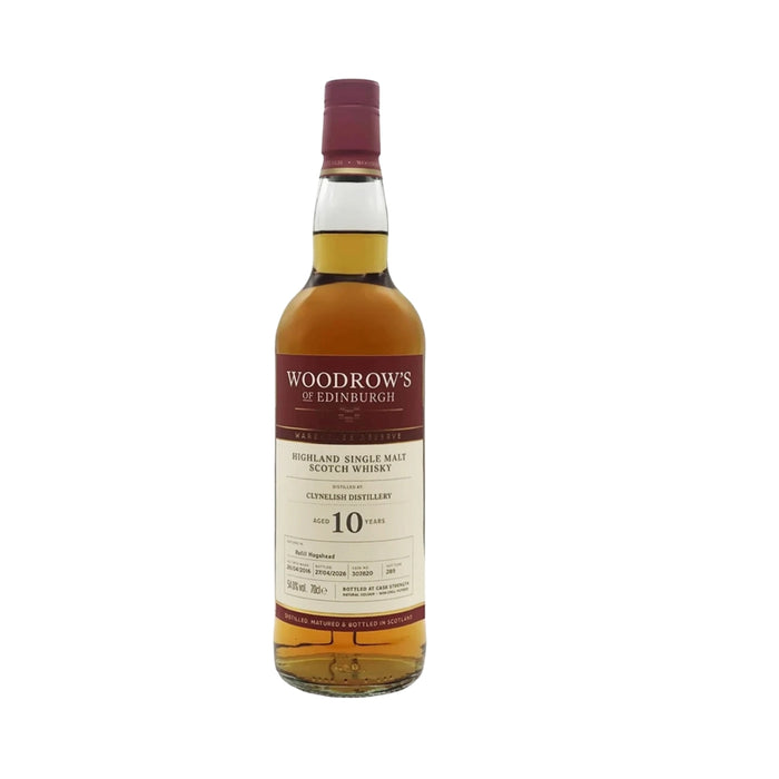 Woodrow’s of Edinburgh – Clynelish 10 Year Old Single Malt Scotch Whisky