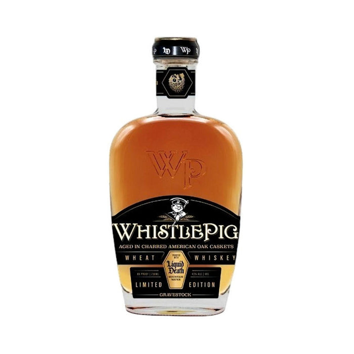 WhistlePig X Liquid Death - Gravestock Wheat Whiskey - TIPXY
