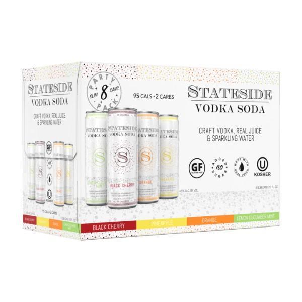 Stateside - Vodka Soda Variety (8 Pack) - TIPXY