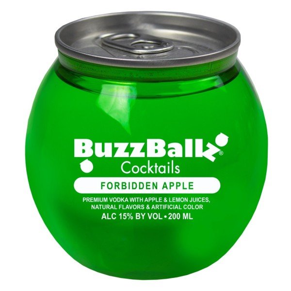 BuzzBallz - Forbidden Apple Ready to Drink Cocktail (24 pack) - TIPXY