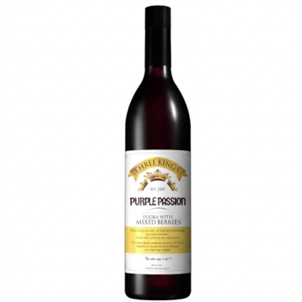 Three Kings - Purple Passion Vodka with Mixed Berries - TIPXY