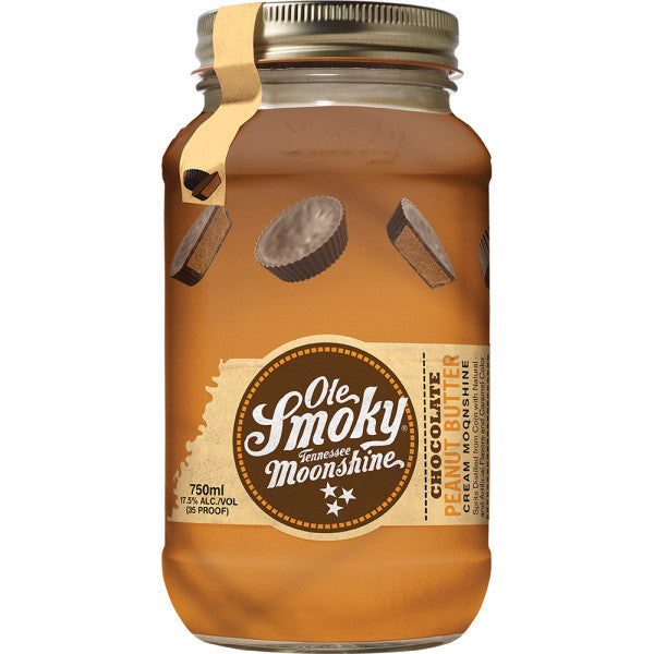 Ole Smoky - Chocolate Peanut Butter Cream Moonshine - TIPXY