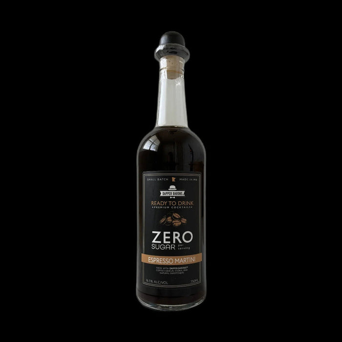 Dapper Barons - Espresso Martini Zero Sugar Ready to Serve Cocktail