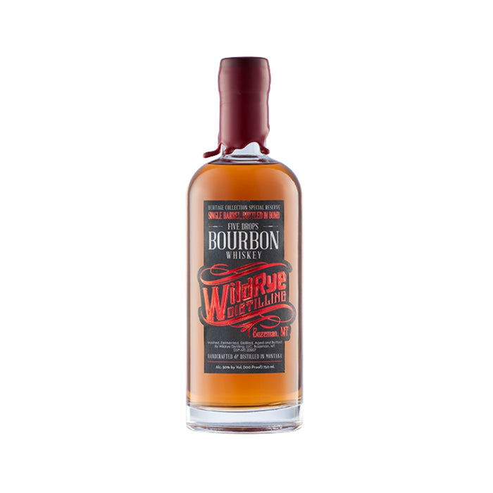 Wildrye Distilling - Single Barrel Bottled-in-Bond Five Drops Bourbon Whiskey - TIPXY