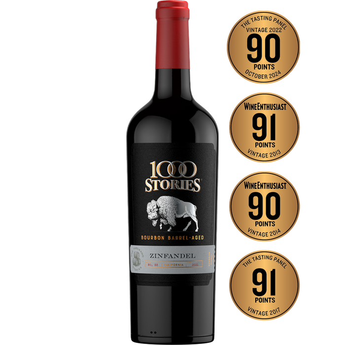 1000 Stories - Bourbon Barrel Aged Zinfandel Dry Red Wine - TIPXY