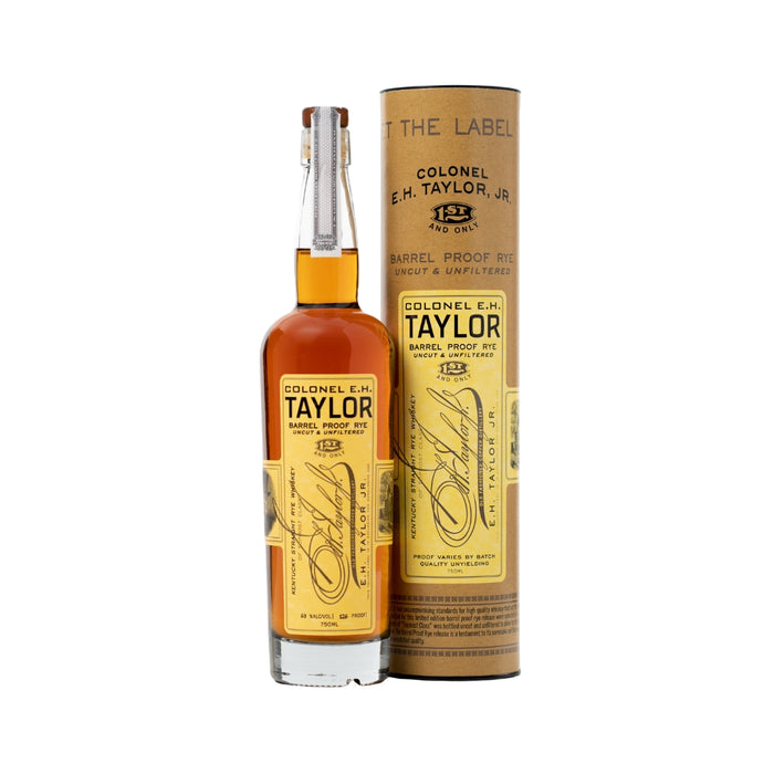 Colonel E.H Taylor Jr - Barrel Proof Kentucky Straight Rye Whiskey - TIPXY