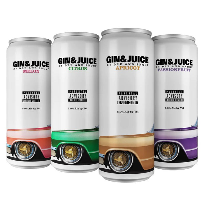Gin & Juice Variety 8 Pack (4 pack 375ml)