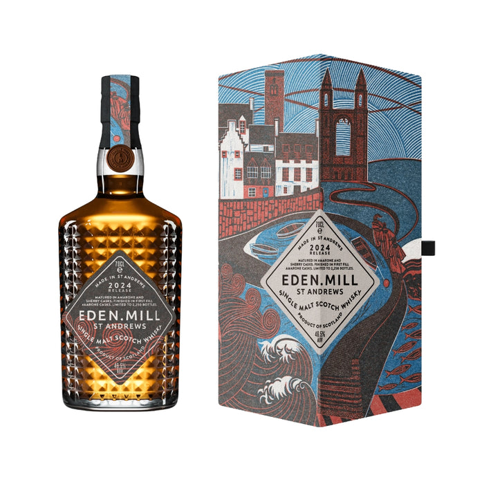 Eden Mill - The Art of St Andrews Single Malt Scotch Whisky 2024 Release - TIPXY