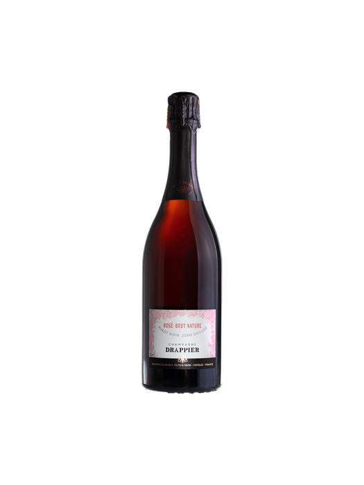 French Champagne - Drappier Nature Rose Brut Champagne Dry Rosé Wine