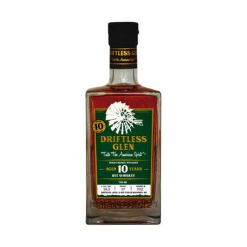 Driftless Glen - 10 Year Cask Strength Single Barrel Straight Rye Whiskey