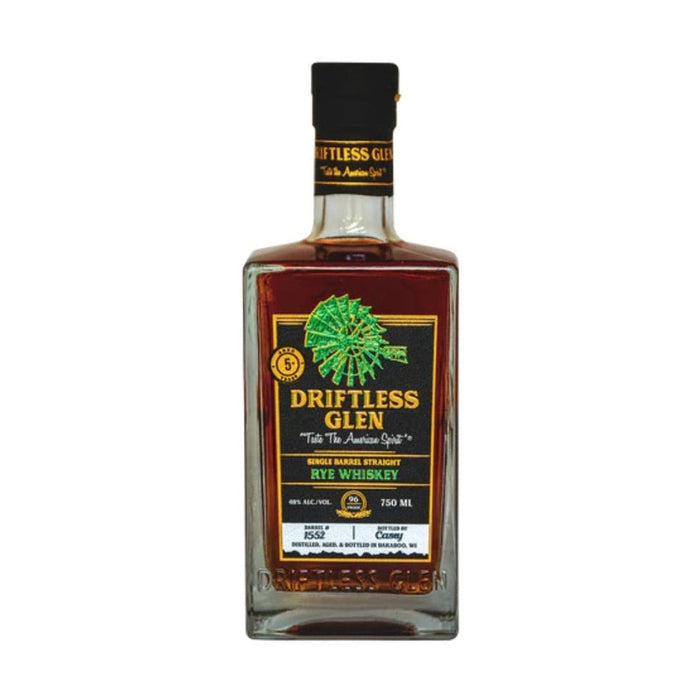 Driftless Glen - Single Barrel Straight Rye Whiskey