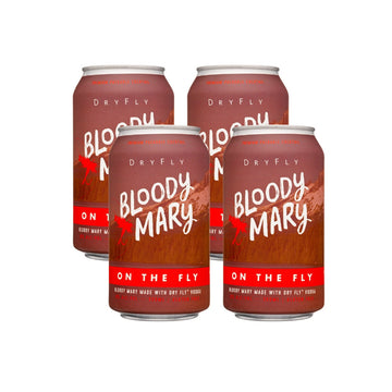 Dry Fly - On The Fly Bloody Mary Ready to Drink Cocktail (4 Pack)