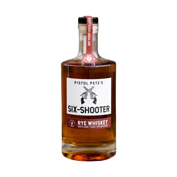 Dry Point - Pistol Pete's Six-Shooter Rye Whiskey