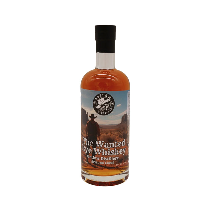 Outlaw Distillery - The Wanted Rye Whiskey - TIPXY