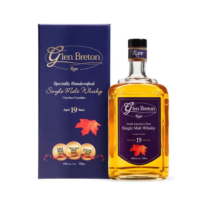 Glen Breton - 19 Year Old Canadian Single Malt Whisky - TIPXY