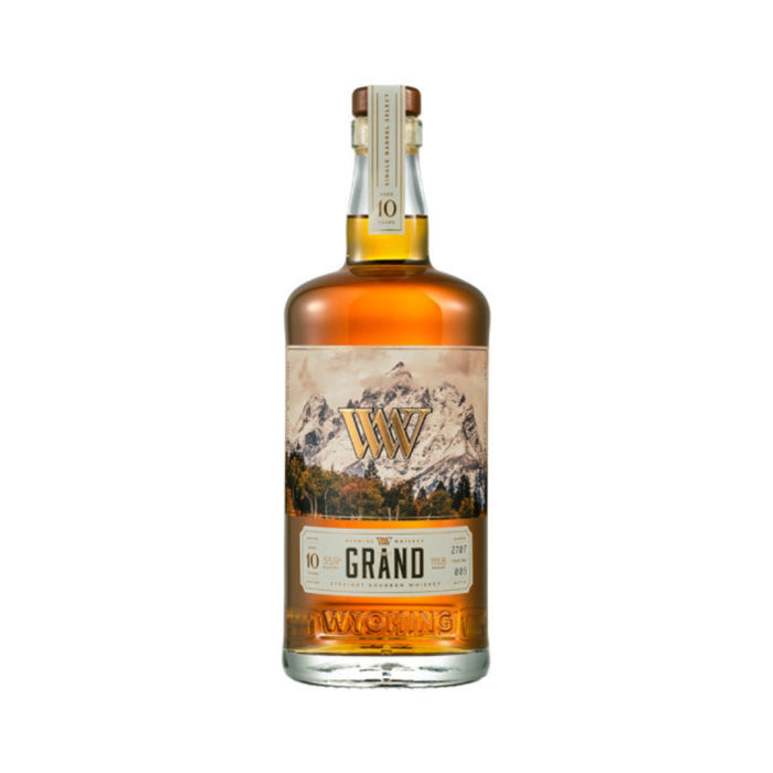 Wyoming Whiskey - The Grand Barrel 2707 Straight Bourbon Whiskey - TIPXY