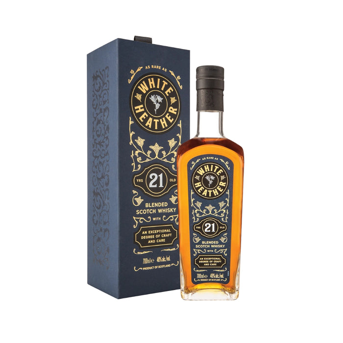 White Heather - 21 Year Old Blended Scotch Whisky - TIPXY
