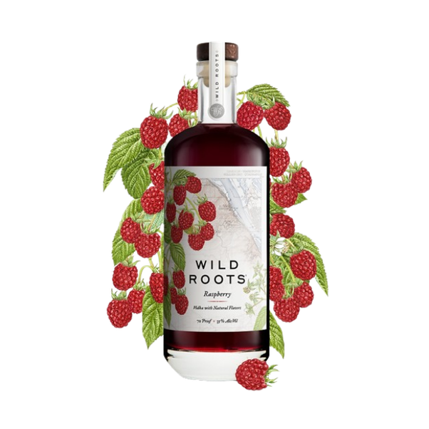 Wild Roots - Raspberry Infusted Vodka - TIPXY