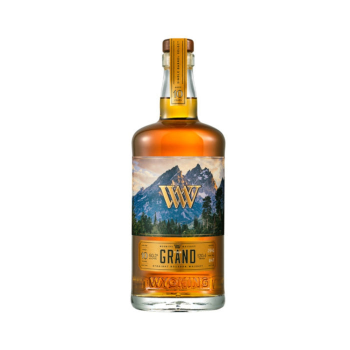Wyoming Whiskey - The Grand Straight Bourbon Whiskey Barrel 2641 - TIPXY