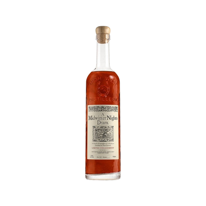High West - A Midwinter Night's Dram Act 12 Scene 7 Blend of Straight Rye Whiskeys - TIPXY