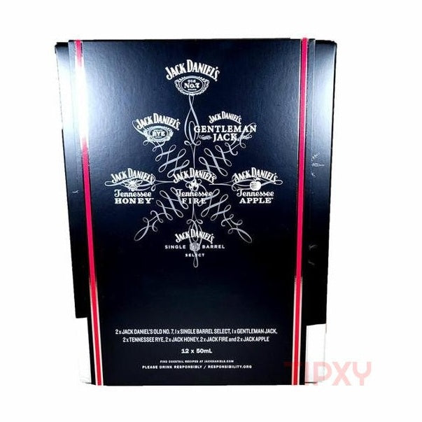 Jack Daniels - Jack Daniels Happy Holliday From Our Family To Yours (12 Pack) - TIPXY