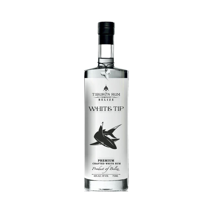 Tiburon Rum - White Tip Pemium Crafted Overproof White Rum - TIPXY