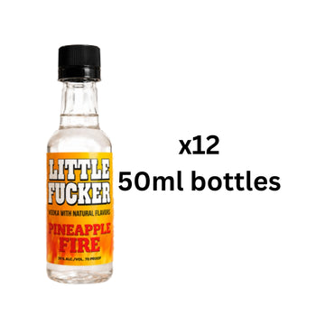 Little Fucker - Pineapple Fire Flavored Vodka (12 Pack) - TIPXY
