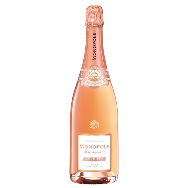 Monopole - Heidsieck Rose Top Champagne Wine - TIPXY