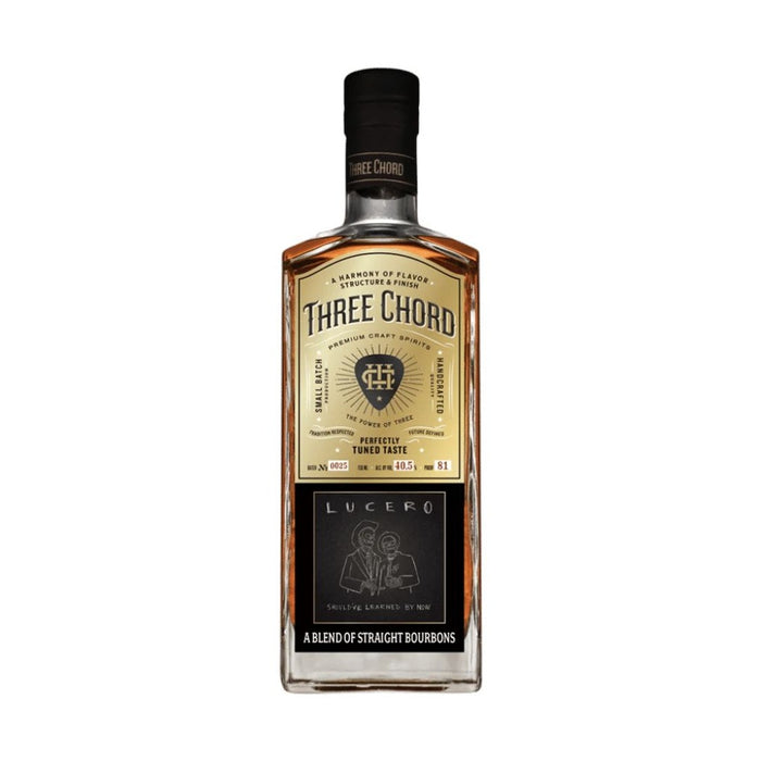 Three Chord - Gold Series – Lucero (2023) Blend of Straight Bourbon Whiskeys - TIPXY