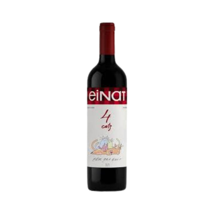 Einat - 4 Cats Dry Red Blend Wine