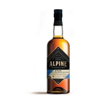 Alpine Distilling - Utah Straight Bourbon Whiskey - TIPXY