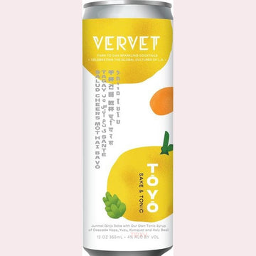 Vervet - Vervet Toyo Sake & Tonic (4 Pack)12 FL - TIPXY