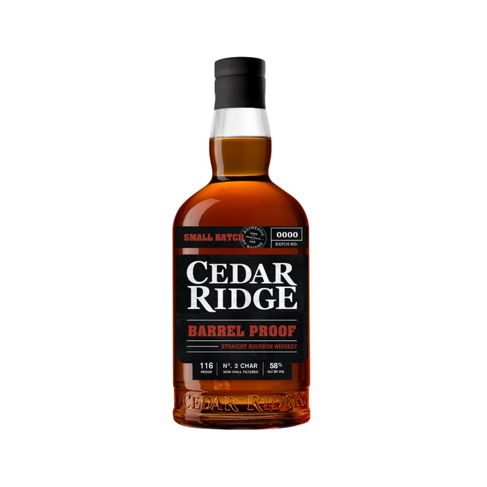 Cedar Ridge - Barrel Proof Straight Bourbon Whiskey - TIPXY