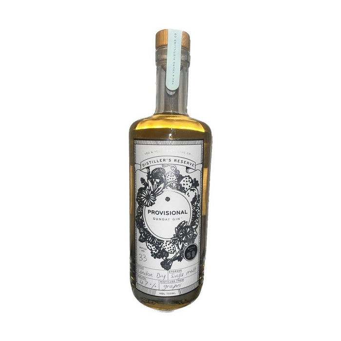 You & Yours Distilling Co - Provisional London Dry Gin - TIPXY