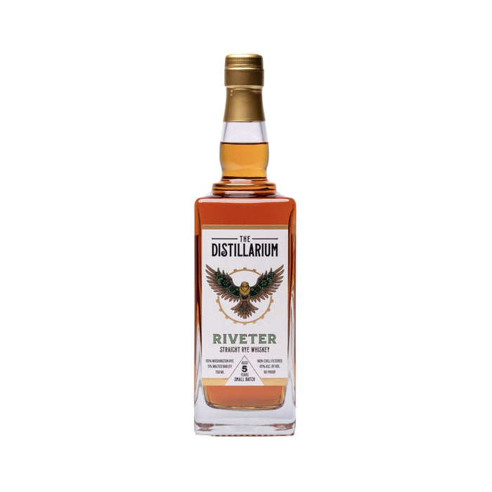 The Distillarium - Riveter Straight Rye Whiskey - TIPXY