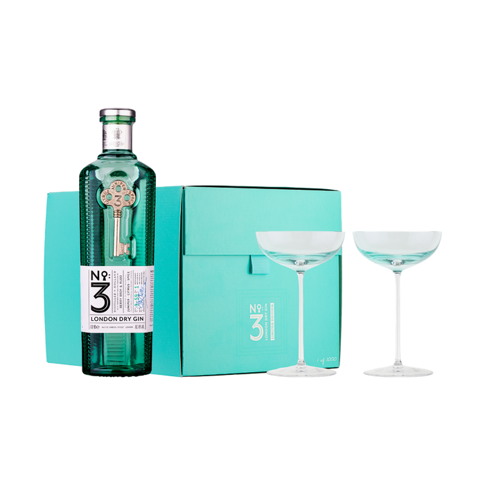 No 3 Gin - Perfect Martini Gift Set - TIPXY
