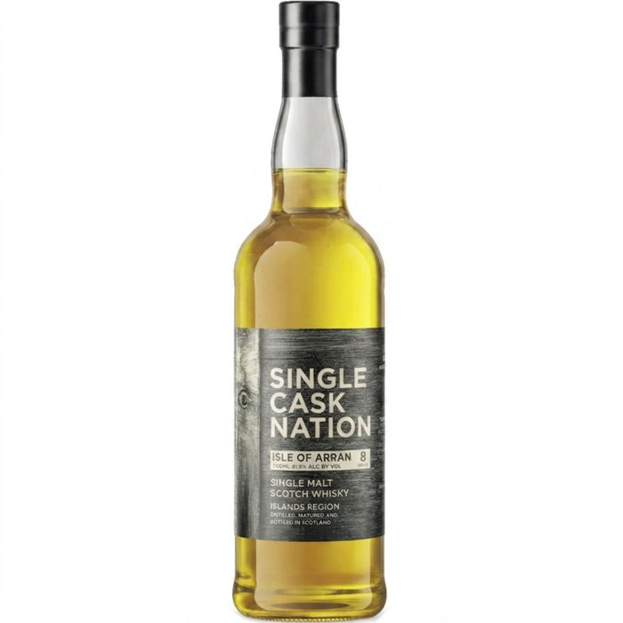 Single Cask Nation - Isle of Arran 8 Year Old Peated Single Malt Scotch Whisky - TIPXY