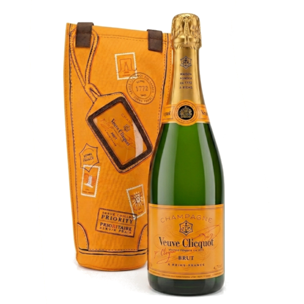 Veuve Clicquot - Brut Champagne W/ Passport Bag - TIPXY