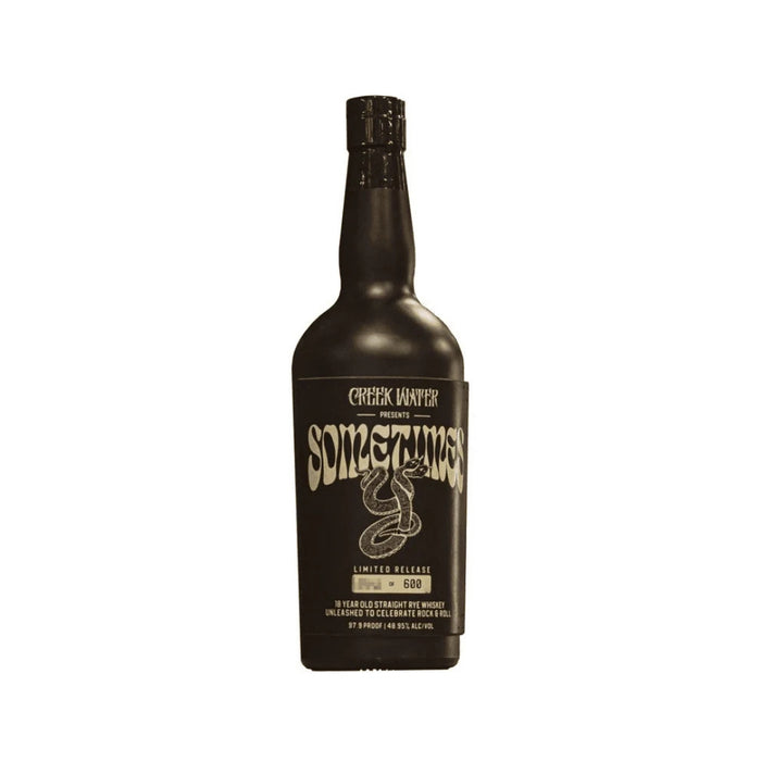 Creek Water - 18 Year Old Sometimes Y Straight Rye Whiskey - TIPXY