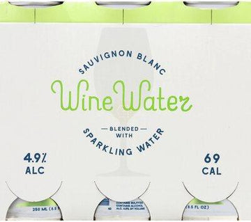 Wine Water - Sauvignon Blanc Sparking Water (6 Pack) - TIPXY