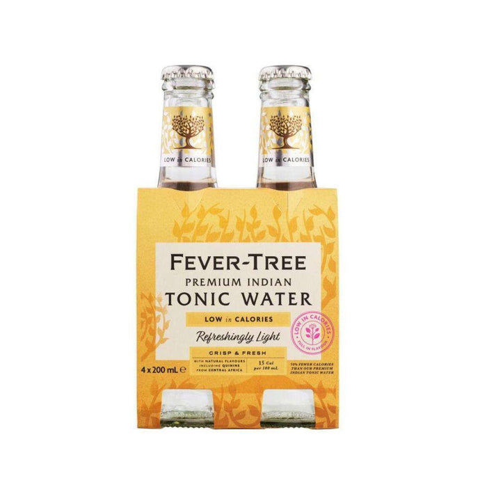 Fever Tree - Refreshing Light Indian Tonic Water (4 Pack)